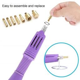 Caneta artesanal de passar diamante para DIY, soldagem plug-in, ferramenta de mão, fazer jóias, passar roupas, artefato, presente DIY - Image 3