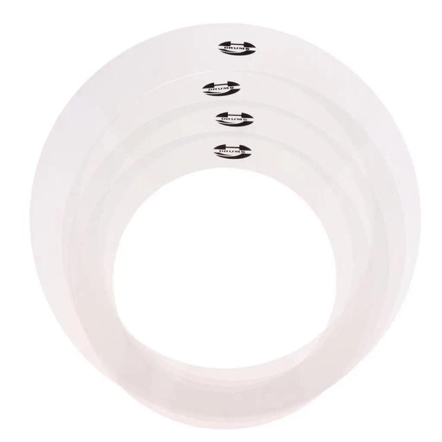 Amortecedores Tooyful Drum Muffler: Anéis de Controle de Tom para Tambores de 10'', 12'', 14'' e 16''