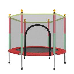 Trampolim exterior forte estável com rede fechada para crianças e adultos - Image 4