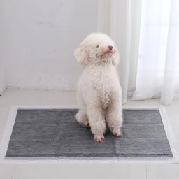 Fraldas Absorventes para Cães, Almofadas De Pee De Treinamento De Cachorro Descartáveis, Quick Dry, Esteira De Superfície De Carvão De Bambu, Almofada Limpa, 100 PCs, 50 PCs, 40 PCs, 20PCs - Image 5