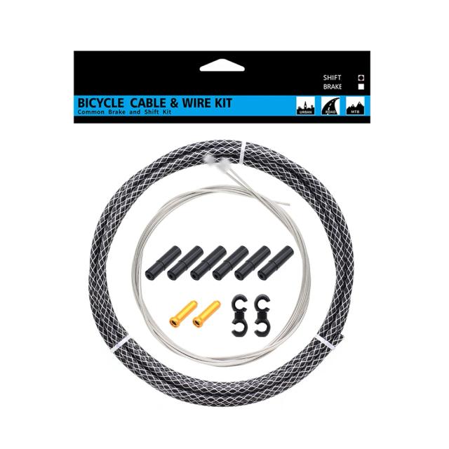 Conjunto de Freio para Bicicleta Dobrável com Cabos de Alta Potência - Kit Completo
