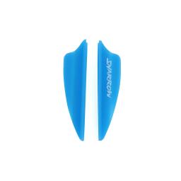 DIY Rubber Air Groove Seta Eixo Coletes, Archery Arrow Feather, arco ao ar livre, caça, Tiro Acessórios, 1.75 ", 50Pcs - Image 3