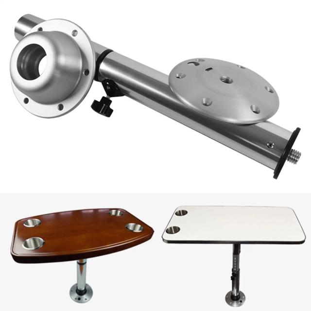 Suporte Ajustável para Perna de Barco Marinho - Pedestal Universal para Conforto e Estabilidade