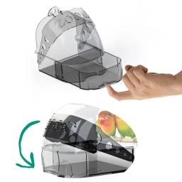 Gaiola banho para pássaros, acessório pendurado para banheira água para animais estimação para banho interno - Image 3