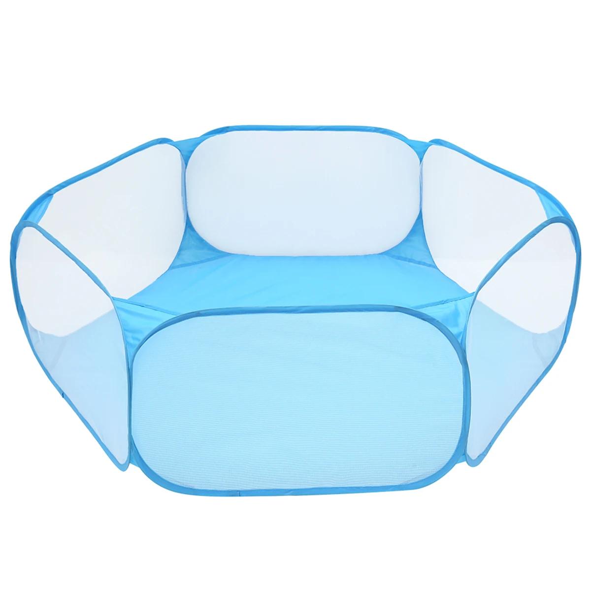 Gaiola de estimação portátil com cerca dobrável, cercadinho para pequenos animais, filhote respirável, gato, coelho, cobaia, hamster, ouriço - Image 1