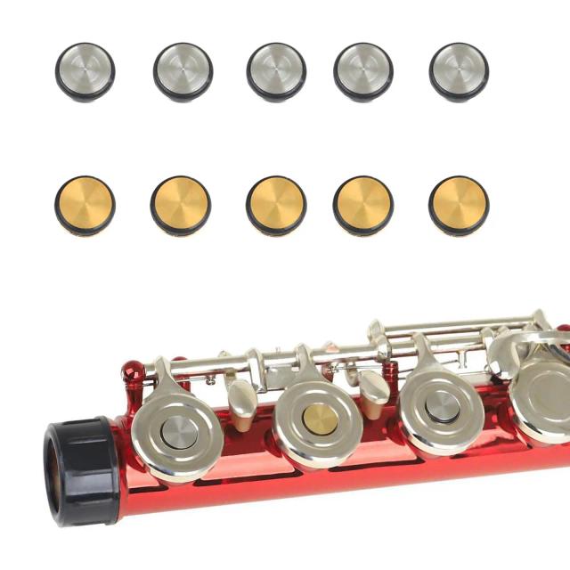 Conjunto de 10 Peças de Reparo para Flauta Open Hole - Acessórios Essenciais para Amantes da Flauta