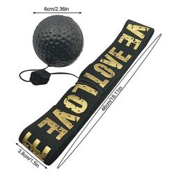 Bola de velocidade de boxe montada na cabeça, bola de soco pu mma muay thai, treinamento de combate, reação olho-mão, saco de areia para casa, equipamento de boxe - Image 3