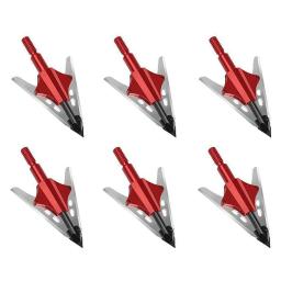 AU44-Best-Seller 6 Pcs Hunting Broadheads 2 Spring Slide Blade para besta mecânica - Image 1