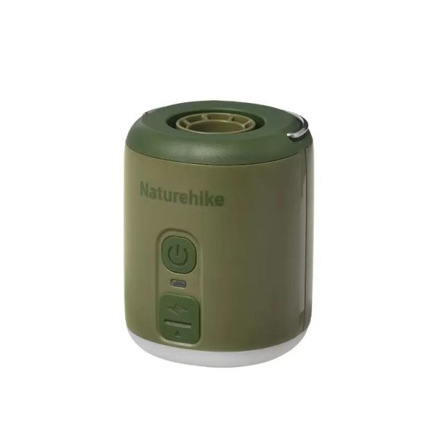 Bomba de Ar Portátil Naturehike Recarregável para Camping e Aventuras ao Ar Livre