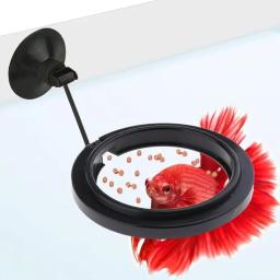 Anel De Alimentação De Alimentos Para Peixes Estação Flutuante Bandeja De Alimentos Dispositivo De Alimentador Aquário, Anti-difusão, Tanque, 1Pc - Image 2