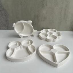 Molde De Bandeja De Concreto De Gesso Para Decoração De Natal, Homem De Gingerbread, Sino De Muleta, Molde De Silicone, DIY, Bonito, Festa, Feriado, Decoração De Casa - Image 2