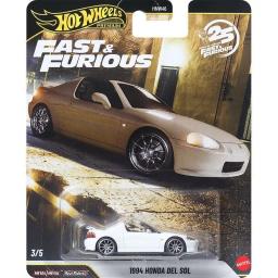 Genuíno Hot Wheels Premium Car Velozes e Furiosos 25o Aniversário Menino Brinquedos Diecast 1:64 Mazda Rx7 Honda Lamborghini Modelo de Veículo - Image 4