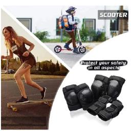 Equipamento de proteção do joelho e cotovelo para mulheres e crianças, patinação, skate, equitação em linha, equipamento de segurança - Image 5