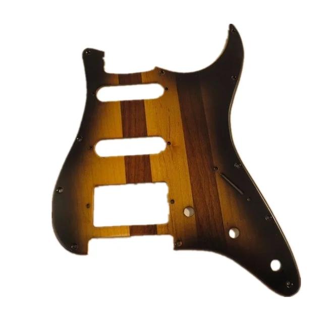 Madeira maciça guitarra elétrica captador, placa ssh, acessórios sem riscos - Image 1