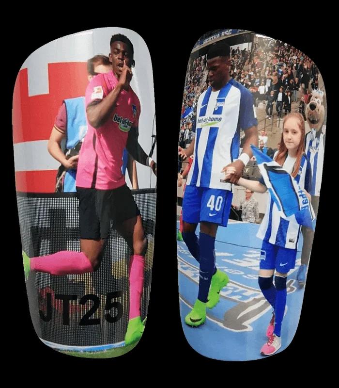 Dropship personalizado caneleiras esportes futebol shin guarda almofada perna apoio shinguard futebol para adultos adolescentes crianças 2021 - Image 3