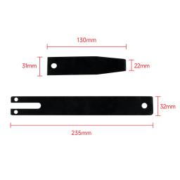 Arco de aço carbono para caça e tiro arcos, alta potência, substituível, acessórios de braço DIY, acampamento ao ar livre, 140 libras - Image 2