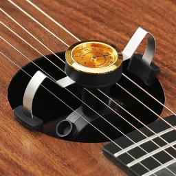 Umidificador Universal Guitarra, Higrômetro Portátil, ABS, Material Metal, Folk, Guitarra Clássica, Todas as Guitarras Acústicas - Image 4