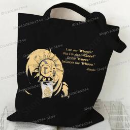 Clair obscur expedição 33 moda impressão lona sacola harajuku estilo jogo amante bolsa de ombro das mulheres dos homens bolsas - Image 4
