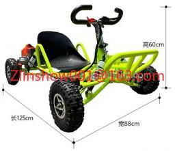 Mini kart off-road para todos os terrenos, kart alimentado por combustível para adultos e jovens, bicicleta de praia infantil fabricada por nome - Image 4
