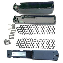 Hailong e-bike caixa de bateria SSE-077 caixa caber 65 pçs 18650 células 36v 48v 52v tira de níquel 10s 13s 30a bms para diy bateria hailong - Image 5