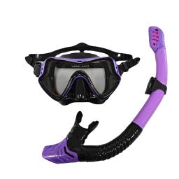 Máscara de mergulho profissional de silicone para homens e mulheres, óculos de natação à prova d'água UV, equipamento de snorkel, adultos - Image 2