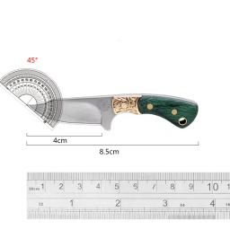 Canivete portátil com bainha, Mini Fruta Chaveiro, adequado para a pesca Box Cutter ou Presentes, 5.1 ", EDC - Image 5