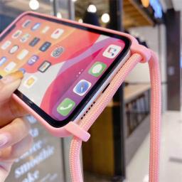 Capa de Silicone para Samsung, Cabo de Correia, Colar Crossbody, Capa Cordão, S22, S21, S23, S24 Ultra, S20 FE, S10 Plus, Note 20 Plus - Image 6