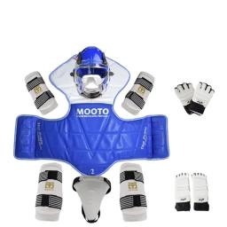 Full Taekwondo Protective Gear Set, Equipamento de Combate Real, Competição Grossa, Artes Marciais, Combat Protector Set, Treinamento, 8Pcs - Image 2