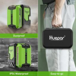 Huepar-Nível Laser de Feixe Verde Autonivelante, 2 Linhas, Linha Cruzada, Bateria Li-ion Recarregável, Ferramentas Laser com Modo de Pulso e Suporte - Image 5