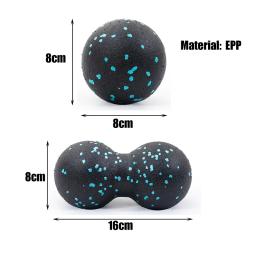 EPP Fitness Peanut Massage Ball Set, bola de Lacrosse para ombro, costas, pernas, reabilitação, terapia, treinamento, massageador para os pés, pescoço - Image 6