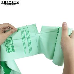Biodegradável Kitchen Garbage Bag, Degradable Trash Bag, Amido De Milho, Reciclagem Compostável, Pet Poop, Household, 50 Pcs, 100Pcs - Image 3