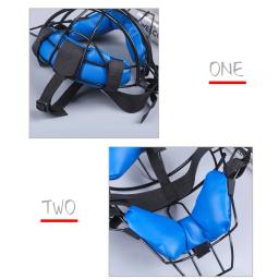 YFASHION-Alloy Baseball Capacete, capacete de beisebol, proteção facial, suprimentos esportivos - Image 5