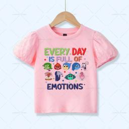 Desenhos animados Heat Transfer Patches, DIY Bags Badge, Kid Decor, Ferro em Transferências para Roupas, Alegria, Smartwatch, Inside Out 2 - Image 5