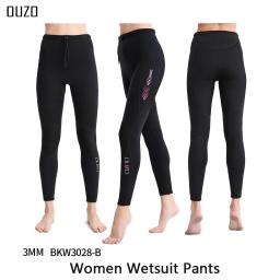 Terno de mergulho em neoprene para homens e mulheres, jaqueta wetsuit, top e calças, split surf, roupa subaquática, 3mm - Image 3
