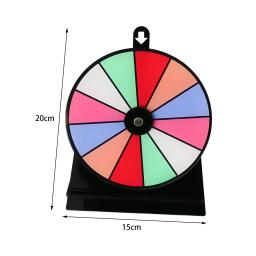 Jogo de Beber Roda Giratória para Adultos, Base, Roda de Roleta, Fortuna, Clube, Restaurante, Sala de Aula - Image 6