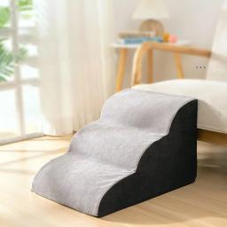 Escada Escada para Pet, Escada Escada De Cão e Gato De 3 Camadas, Cama Interior - Image 3