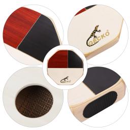 GECKO-Tambor De Mão Cajon, Instrumento De Percussão Com Bolsa De Transporte, Portátil Para Camping, Cajon Tambor, Viagem, SD6 - Image 4