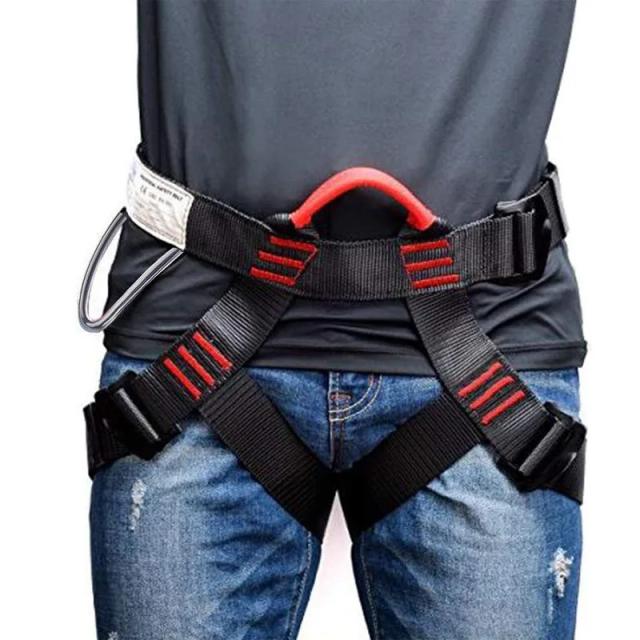 Cinto de Segurança para Escalada em Montanha - Harness Ajustável para Protetores de Queda e Trabalhos em Altura