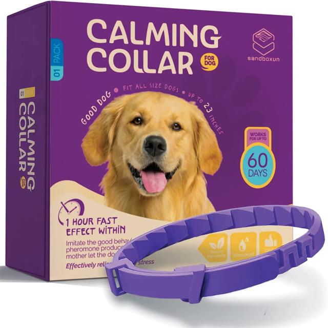 Colar Ajustável Antiestresse para Gatos e Cachorros: Alívio da Ansiedade e Inquietação com Proteção Ideal para seu Pet