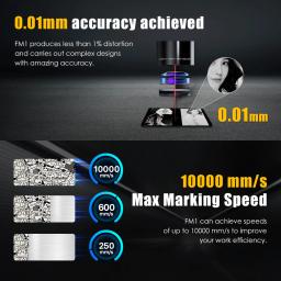 Cloudray 30w máquina de marcação de fibra portátil para jóias diy ouro prata anel pulseira corte metal máquina gravura a laser - Image 3