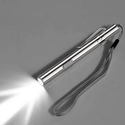 Mini Portátil Médica Handy LED Pen Light Lanterna USB recarregável Dentista Enfermeira Tocha com Clipe De Aço Inoxidável - Image 1