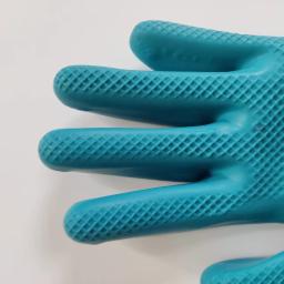 6 pares de luvas de trabalho de segurança revestidas de PU à prova d'água antiderrapante resistente à abrasão luvas industriais ideais para homens e mulheres com etiqueta pendurada - Image 5