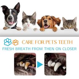 Dedo de limpeza oral para pet, Cuidados dentários profundos, Suprimentos para cães e gatos, Remoção de placa simples e conveniente - Image 2