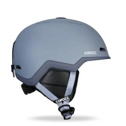 Copozz capacete de esqui meio coberto anti-impacto capacete de esqui para adultos das mulheres dos homens skate snowboard capacete de segurança feminino masculino - Image 3