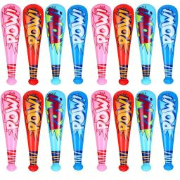 Bastões de beisebol infláveis superdimensionados, Cheerleading Bat, Torcer Varas, Prêmios de Carnaval, Goodie Bag Favors, 12pcs - Image 1