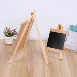 Mini Tripé Cavaletes Pequeno Display Stand, Suporte De Pintura, Cremalheira De Armazenamento De Madeira, Artigos De Arte, Artesanato Fotográfico, Pinturas, 1Pc - Image 3