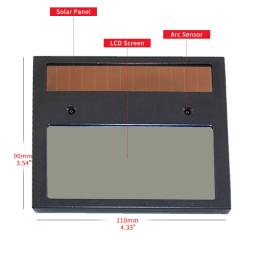 Escurecimento automático solar capacete de soldagem/verdadeiro colorwelding máscara/soldador óculos/sombreamento para tig mma mig máquina de solda soldador - Image 5
