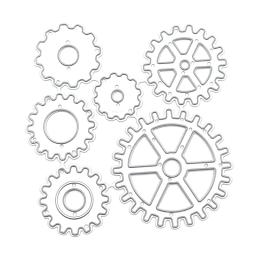 Molde corte metal steampunk, modelo molde para gravação relevo, estêncil cortado - Image 1