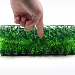Grama artificial para aquário peixe tanque decoração, macio denso, spliceable planta, decoração de proteção ambiental - Image 6