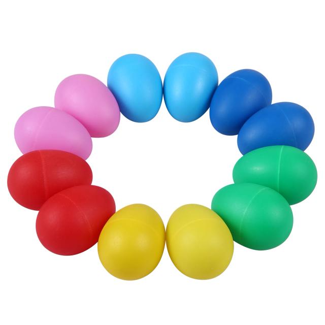 Bola de Percussão em Forma de Ovo para Crianças - Brinquedo Educativo Musical para Educação Precoce e Atividades Orff na Pré-Escola